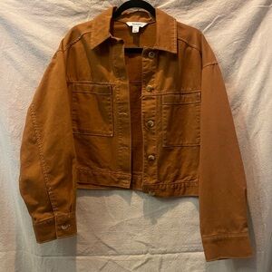 Old Navy Brown Utility Jacket for Women